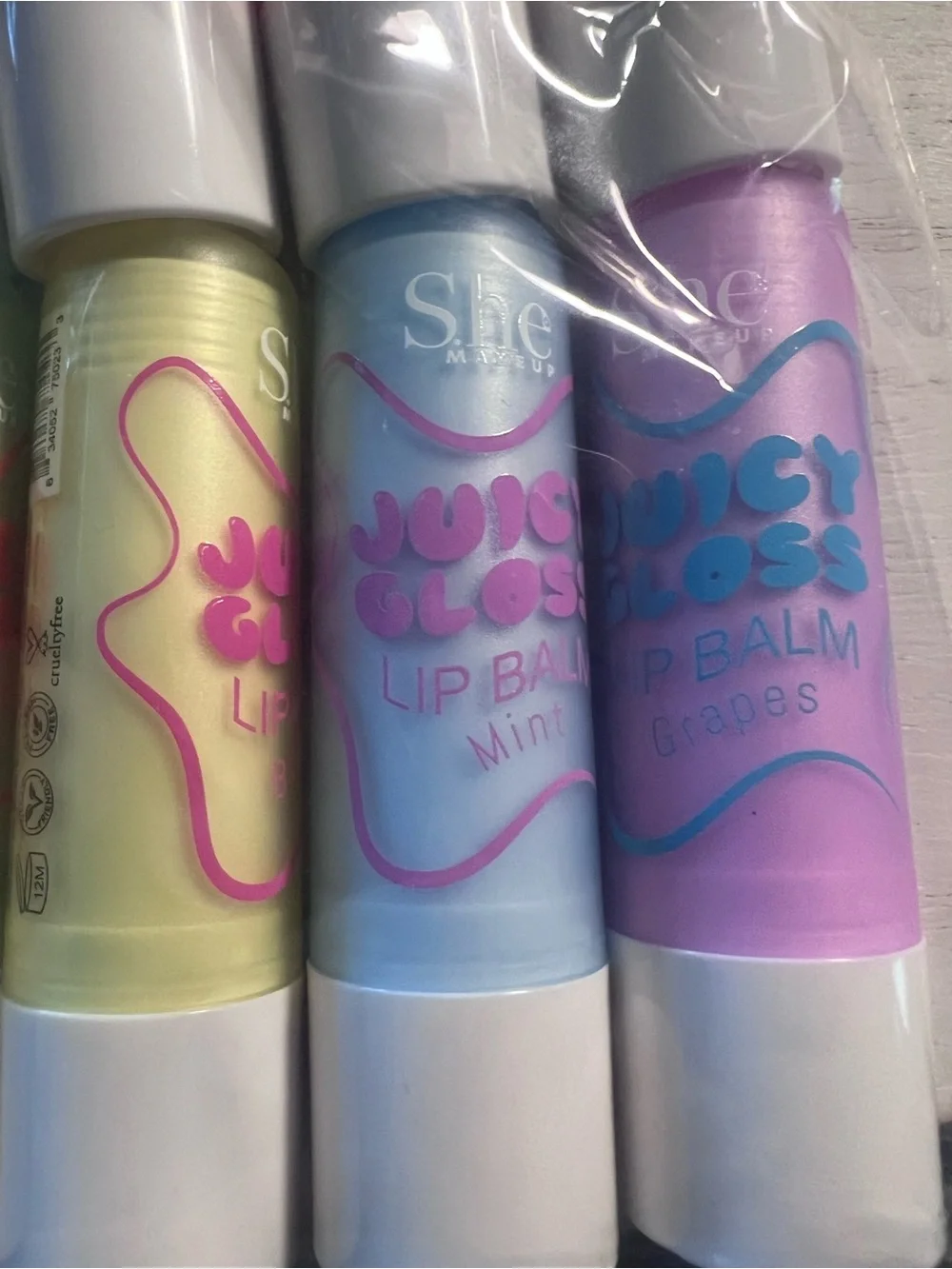 SHE lip balm bundle